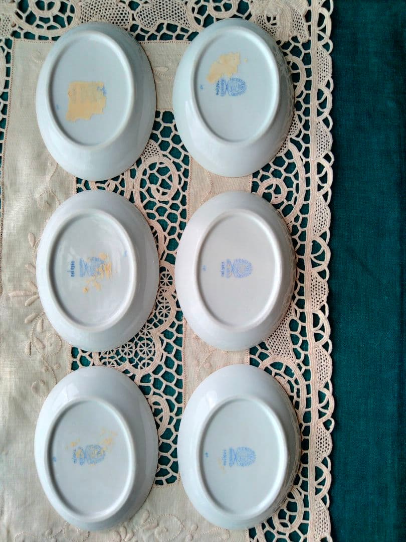 HEREND 小皿　楕円　ロスチャイルドバード