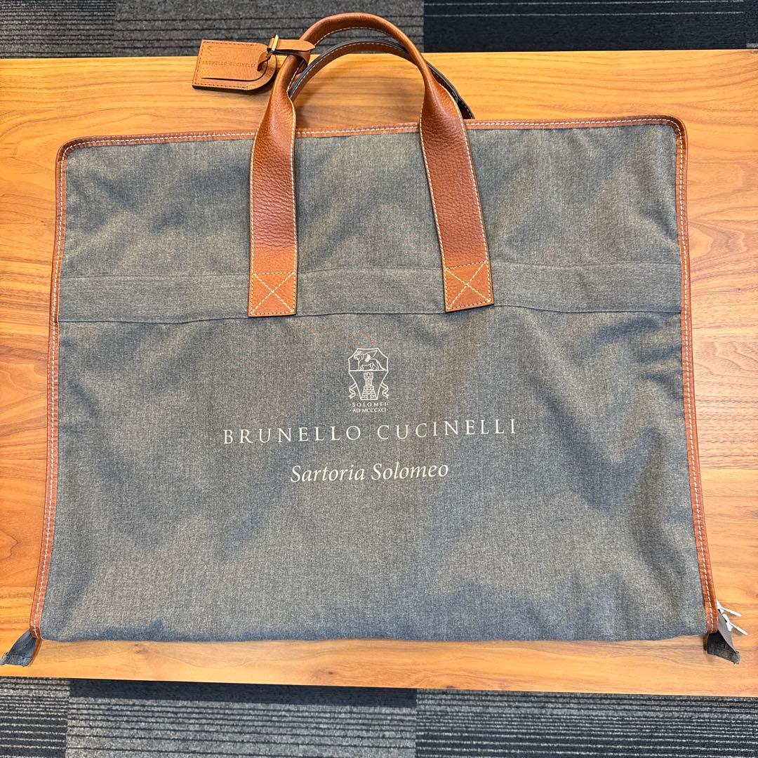BRUNELLO CUCINELLI ガーメントバッグ　ブルネロクチネリ