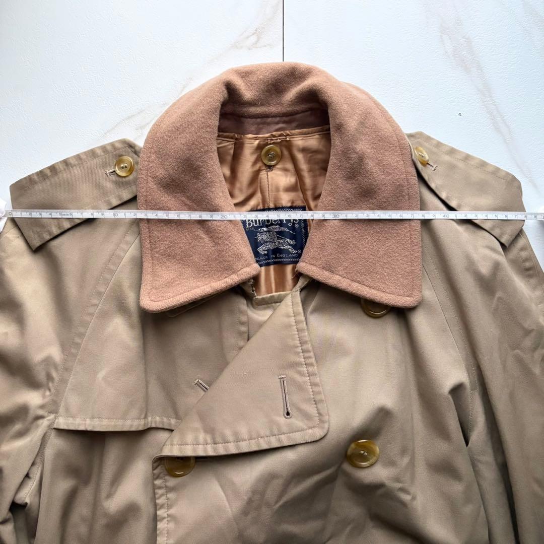 希少◆着丈114 付け襟 バーバリー ライナー ベルト付 トレンチコート