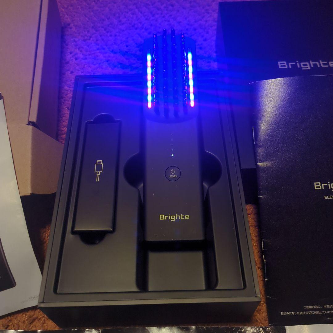 Brighte ELEKI BRUSH EMS機能付きヘアブラシ