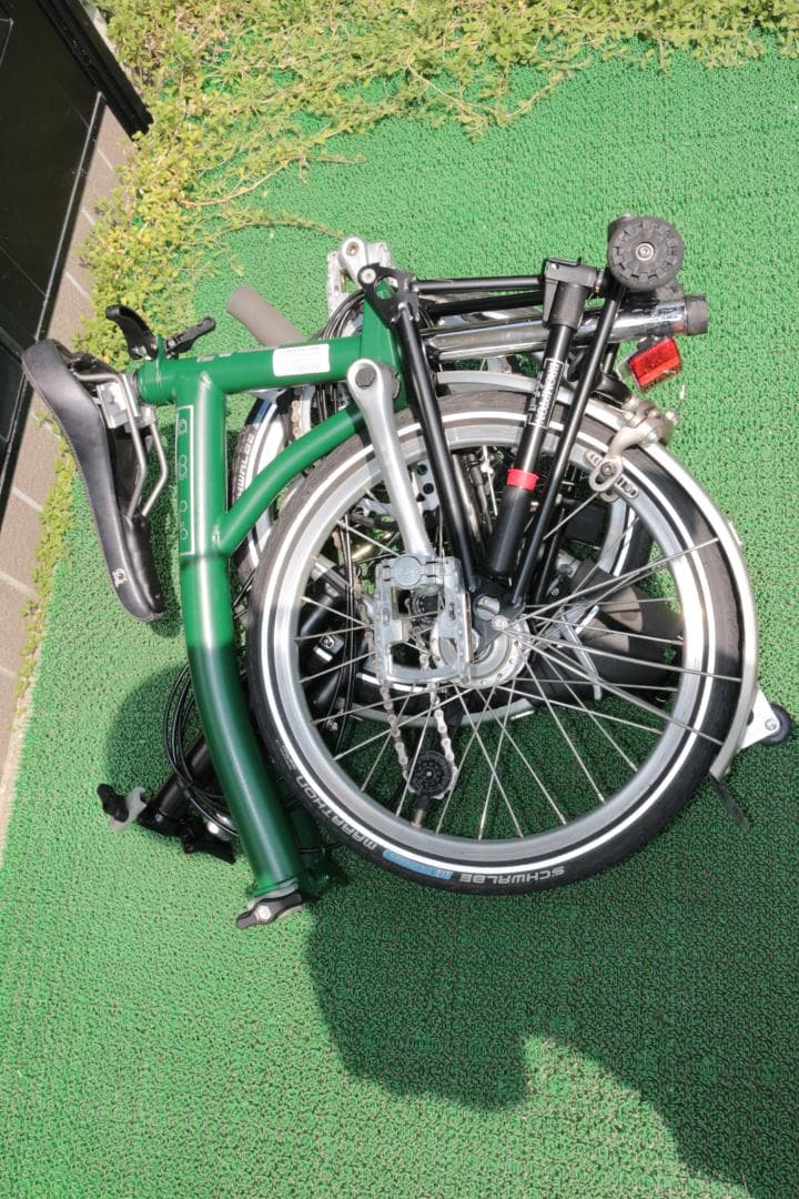 ブロンプトン　Brompton　イギリス製　モデルM　6速　シュワルベ・マラソン
