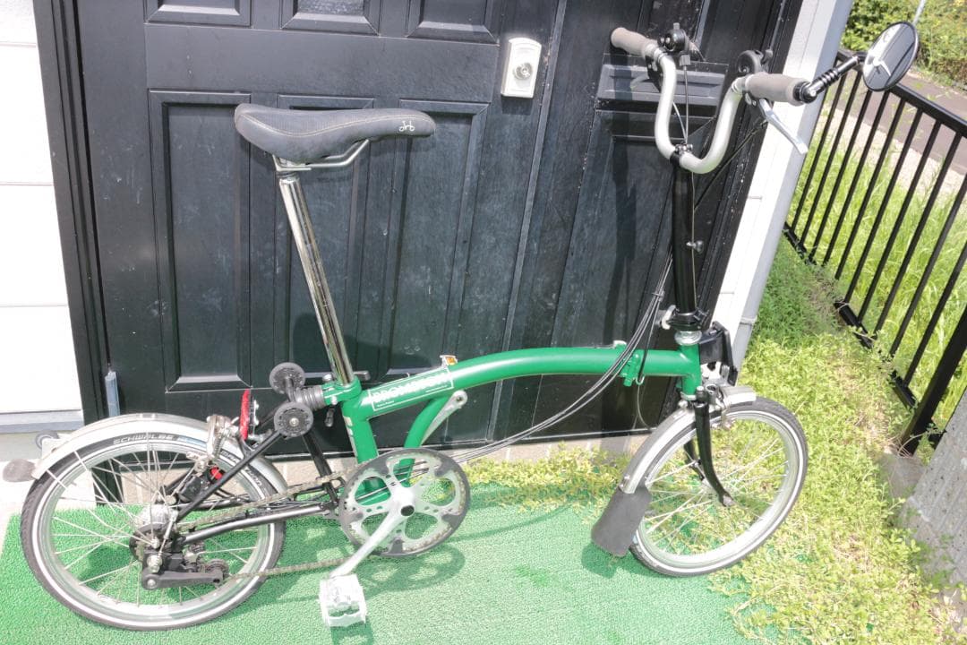 ブロンプトン　Brompton　イギリス製　モデルM　6速　シュワルベ・マラソン