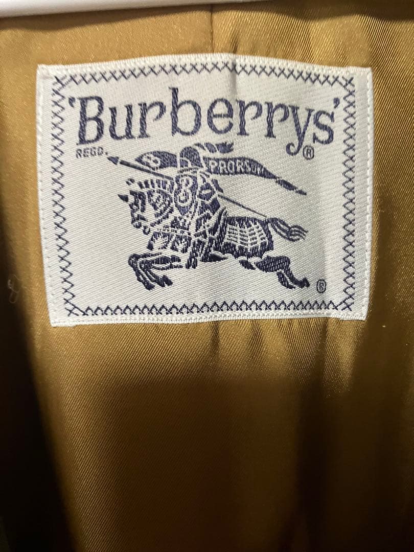 Burberrys 取り外しウールインナー付トレンチコート ステインカラー