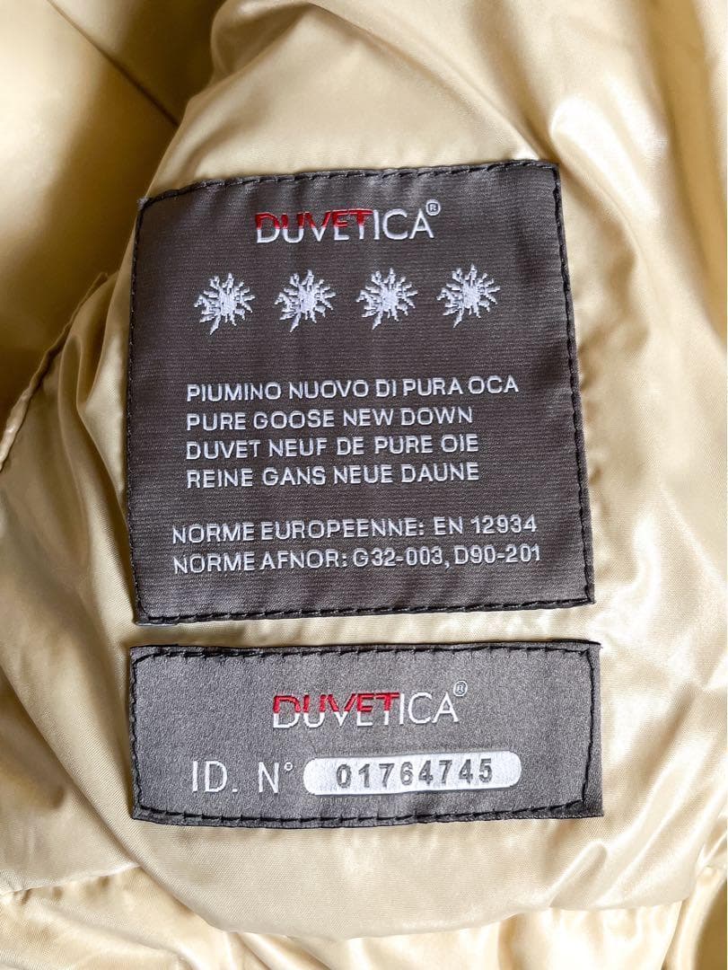 極暖【DUVETICA】デュベティカ GOCCIA ファー付きダウンベスト 38