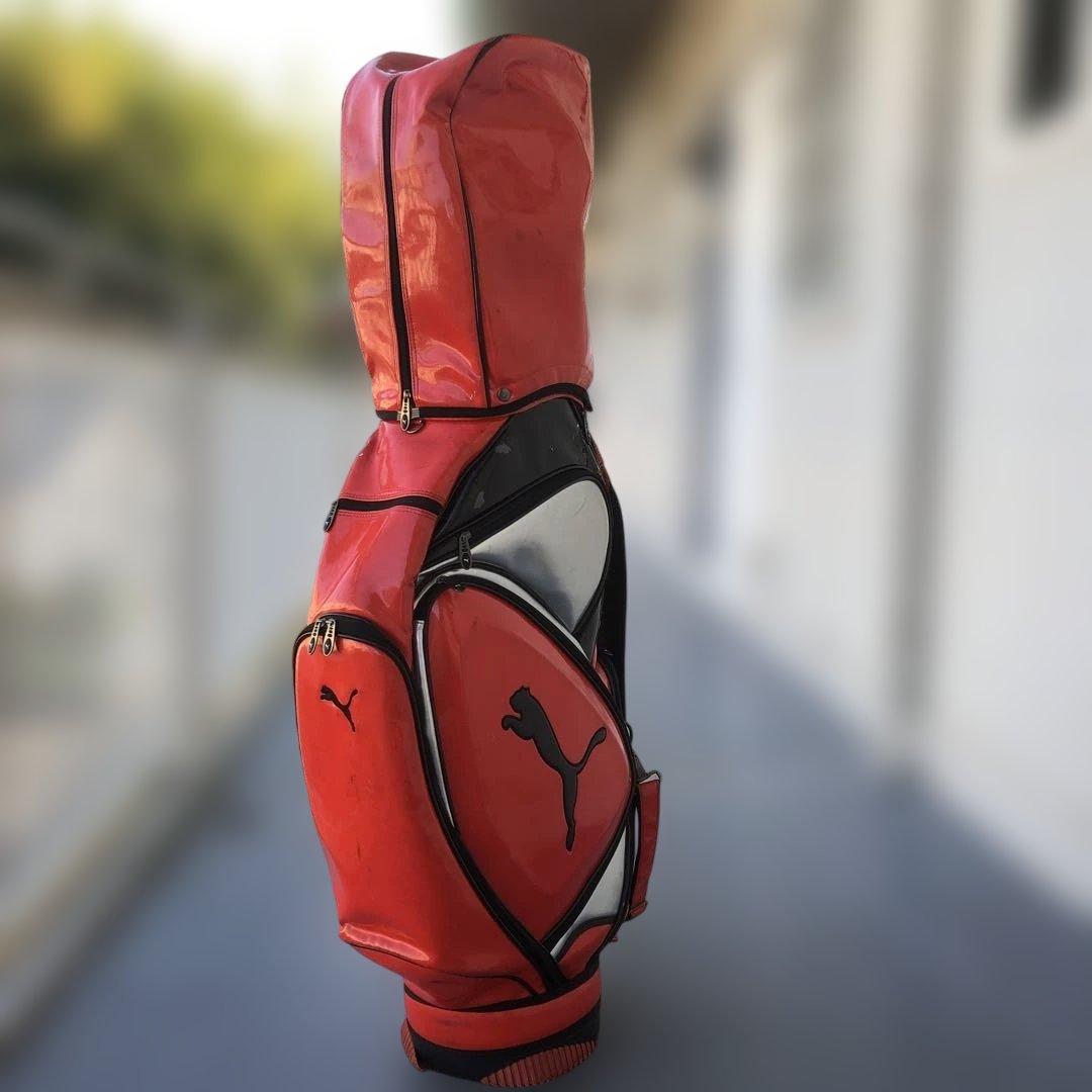 Puma レッド キャディバッグ☆オマケ付き☆