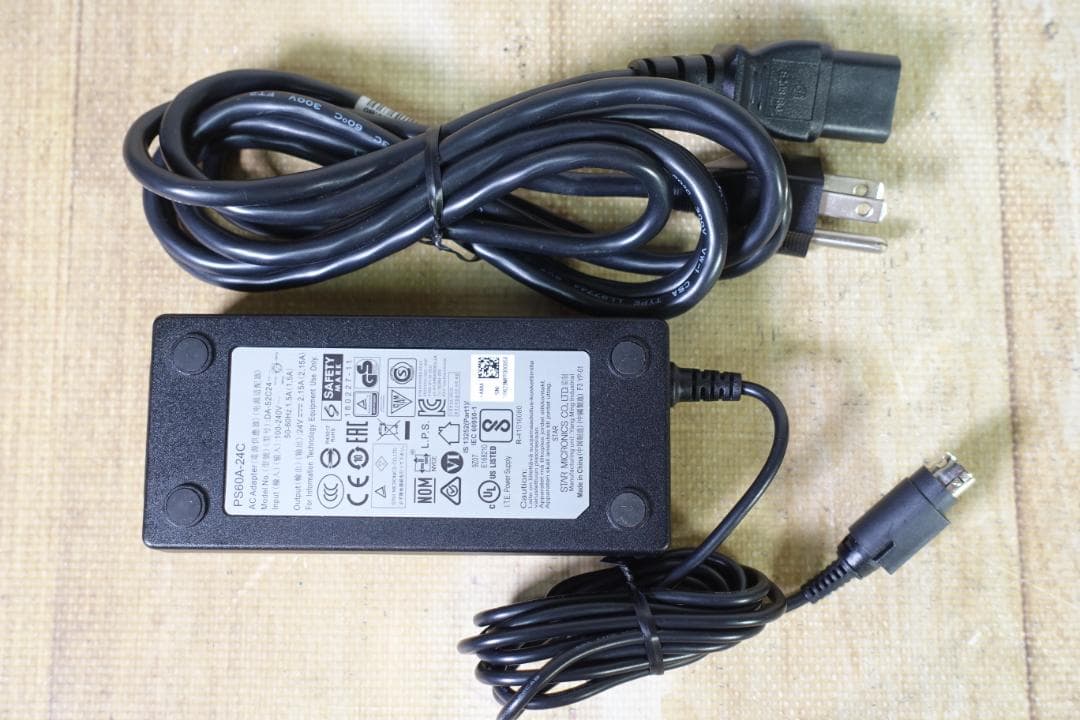 【美品】スター精密 サーマルプリンター mC-Print2 MCP21LB BK