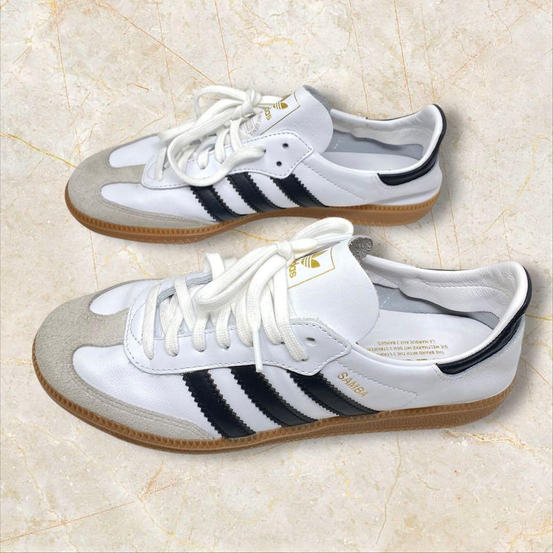adidas SAMBA DECON サンバ アディダス デコン 25.5 白