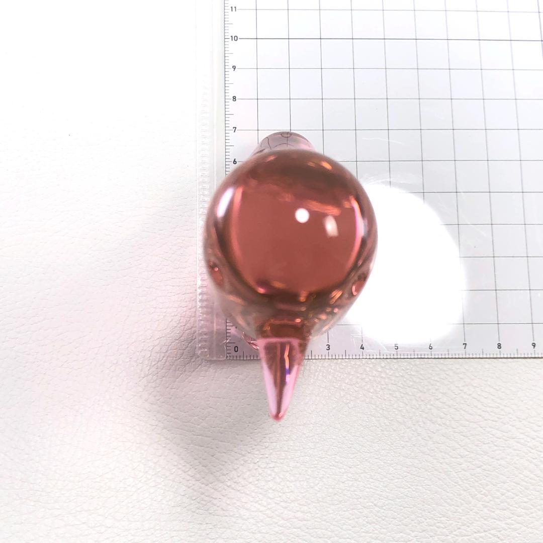 【美品】バカラ／ファウナクリストポリス バード ピンク／BC261