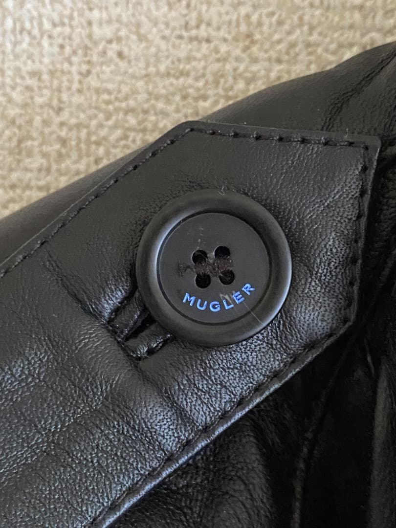 【ミチル】Mugler  リアルレザージャケット