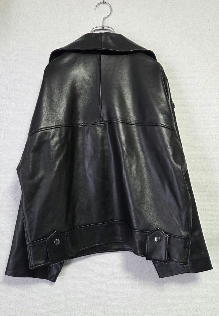 24AW【DES PRÉS】レザー ライダースブルゾン