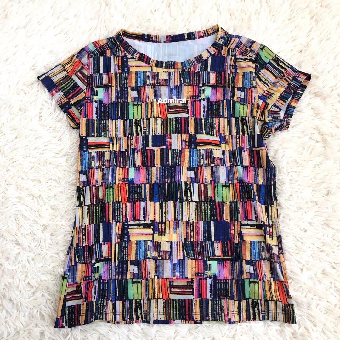 アドミラル　サイズM セットアップ　スコート　総柄　テニス