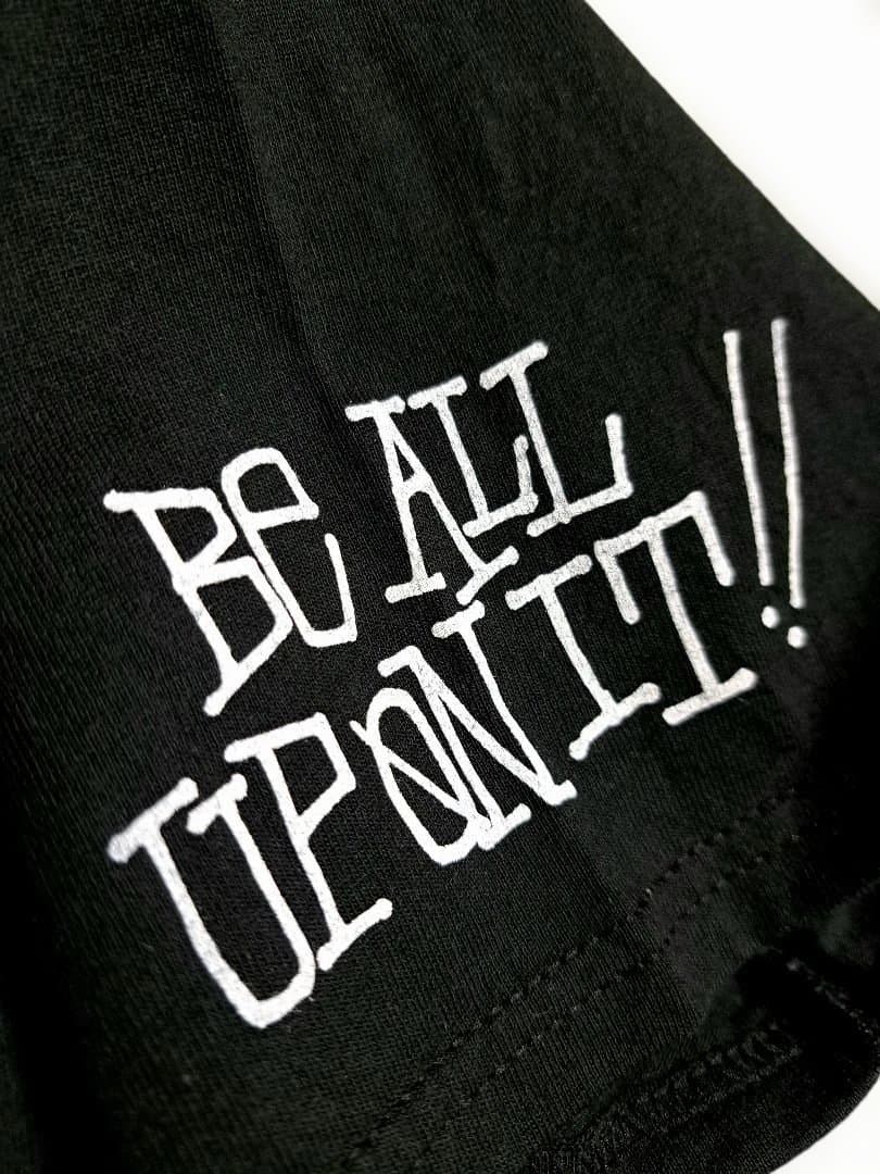 【M・美品】Stussy アップオンイット Tee ／ 黒・正規品