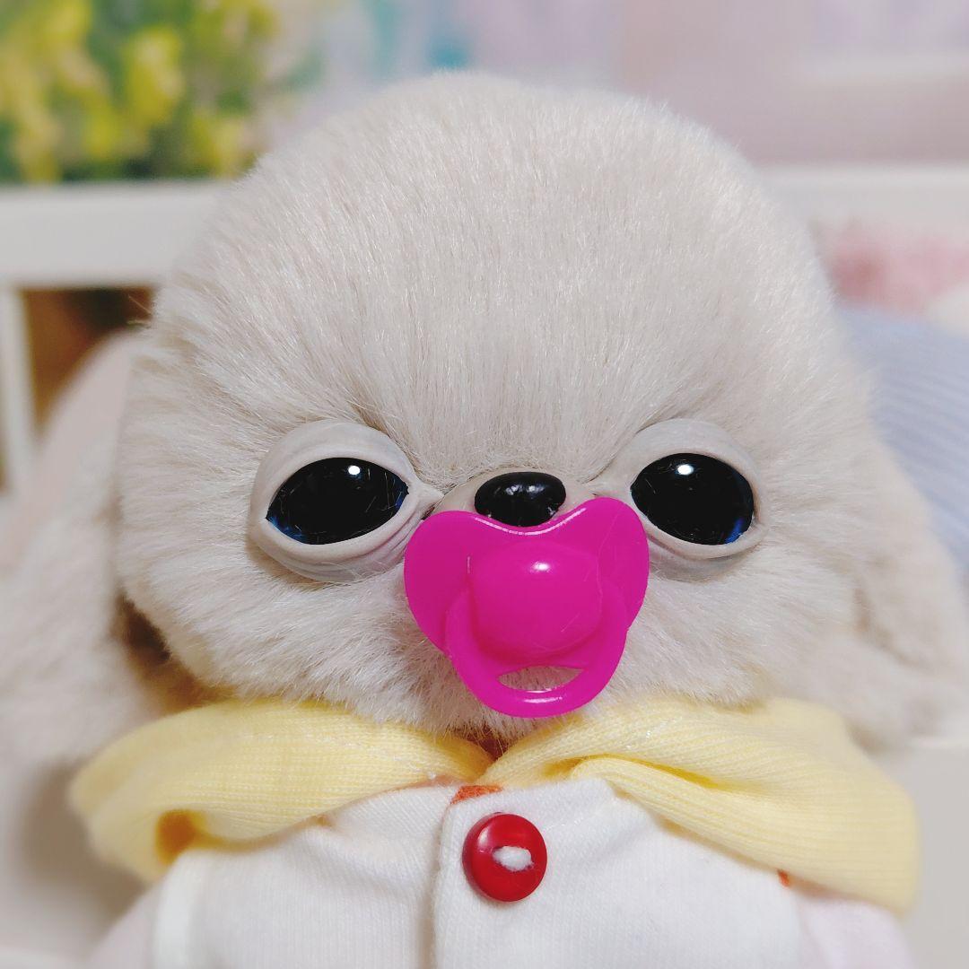 チワボボちゃん ②　おしゃぶり付き　アートドール　ぬいぐるみ