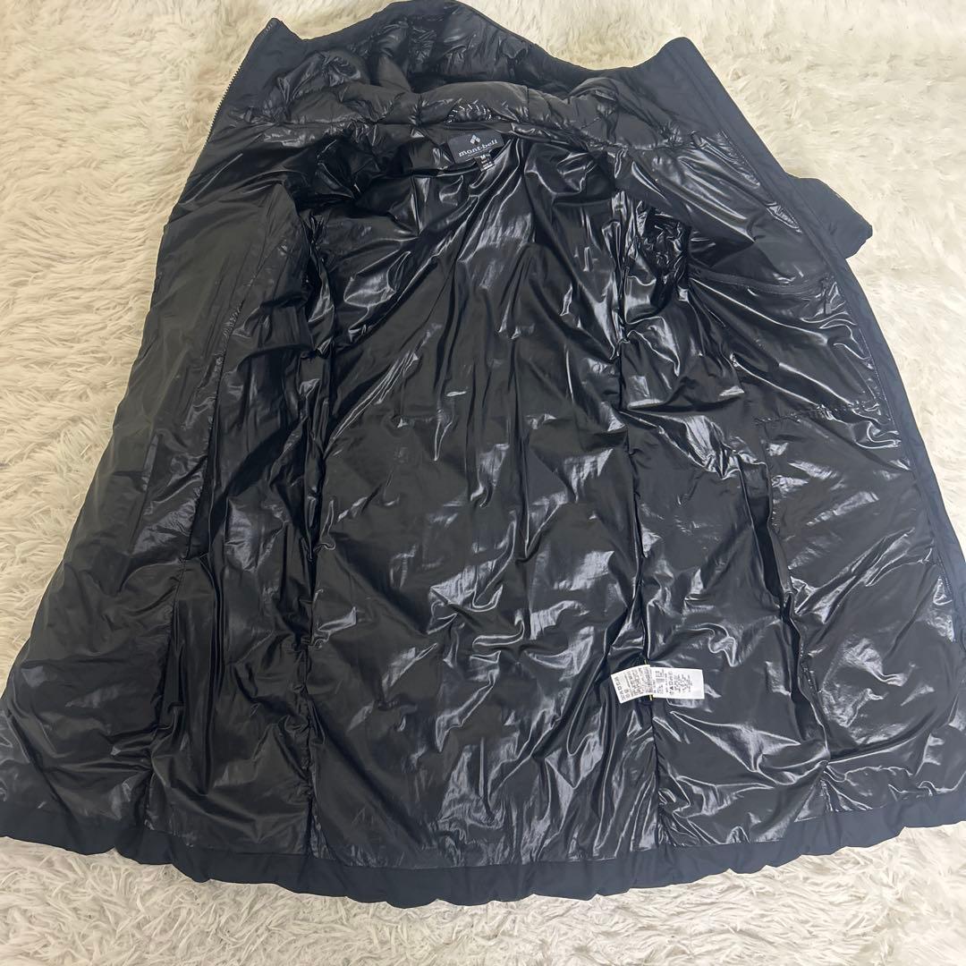 【極美品】モンベル U.Lトラベルダウンコート レディース Mサイズ 黒