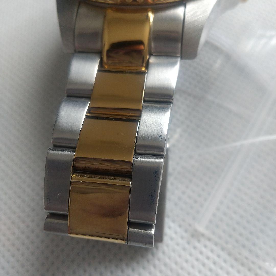 新品 TECHNOS テクノス腕時計 ダイバーズスタイル青／金