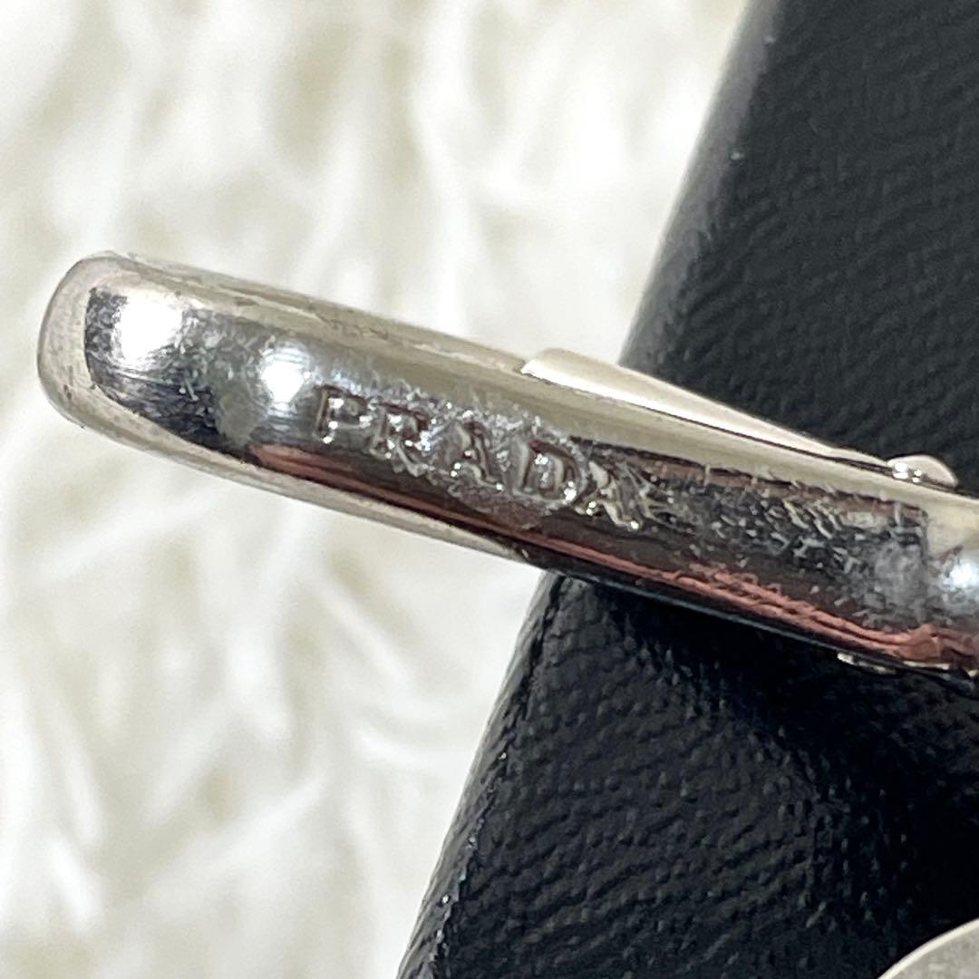 プラダ　PRADA クマ　キーホルダー　ビーズ　ピンク　キーリング