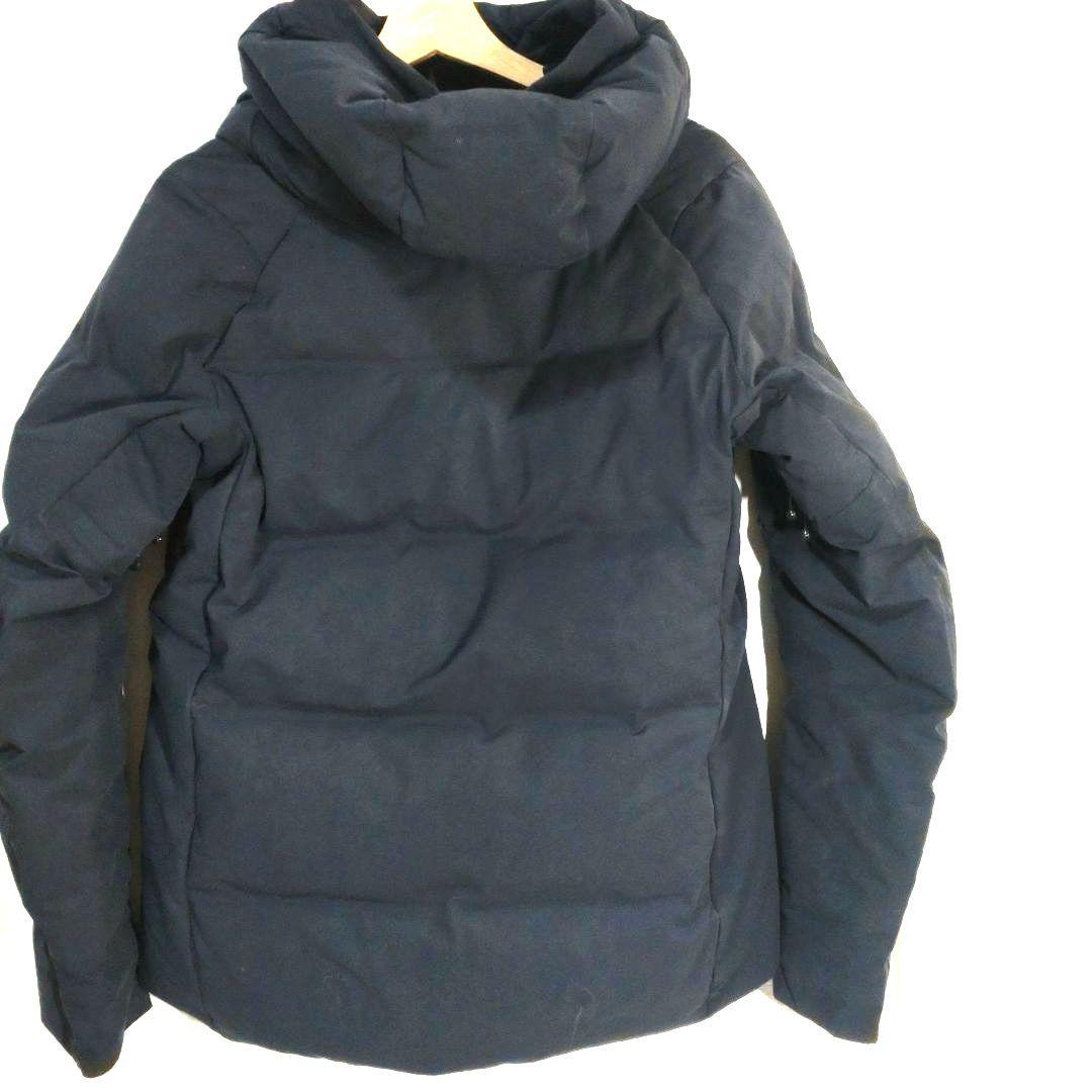 水沢ダウン　オルテライン　マウンテニア　ネイビー 　ダウンジャケット　サイズО