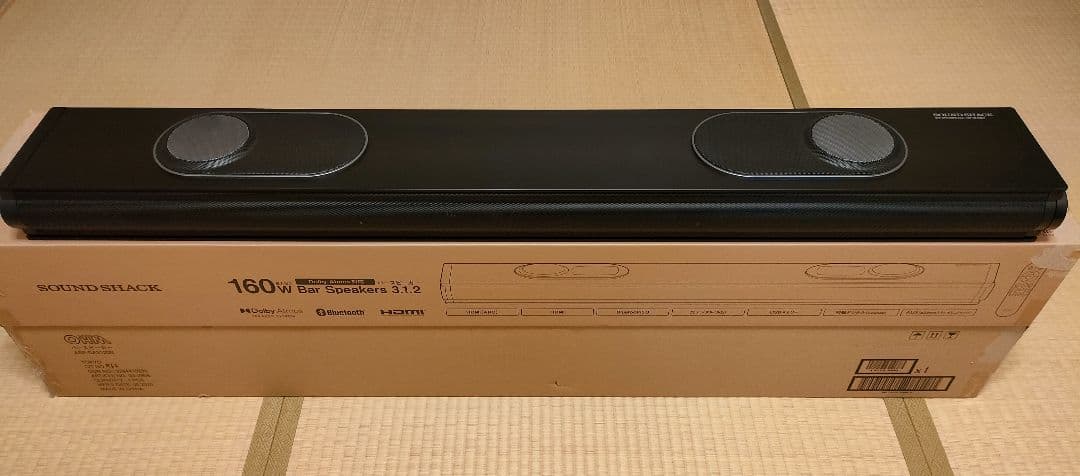 た*ゃ様 オーム電機サウンドバー ASP-DA3120N SOUND SHACK