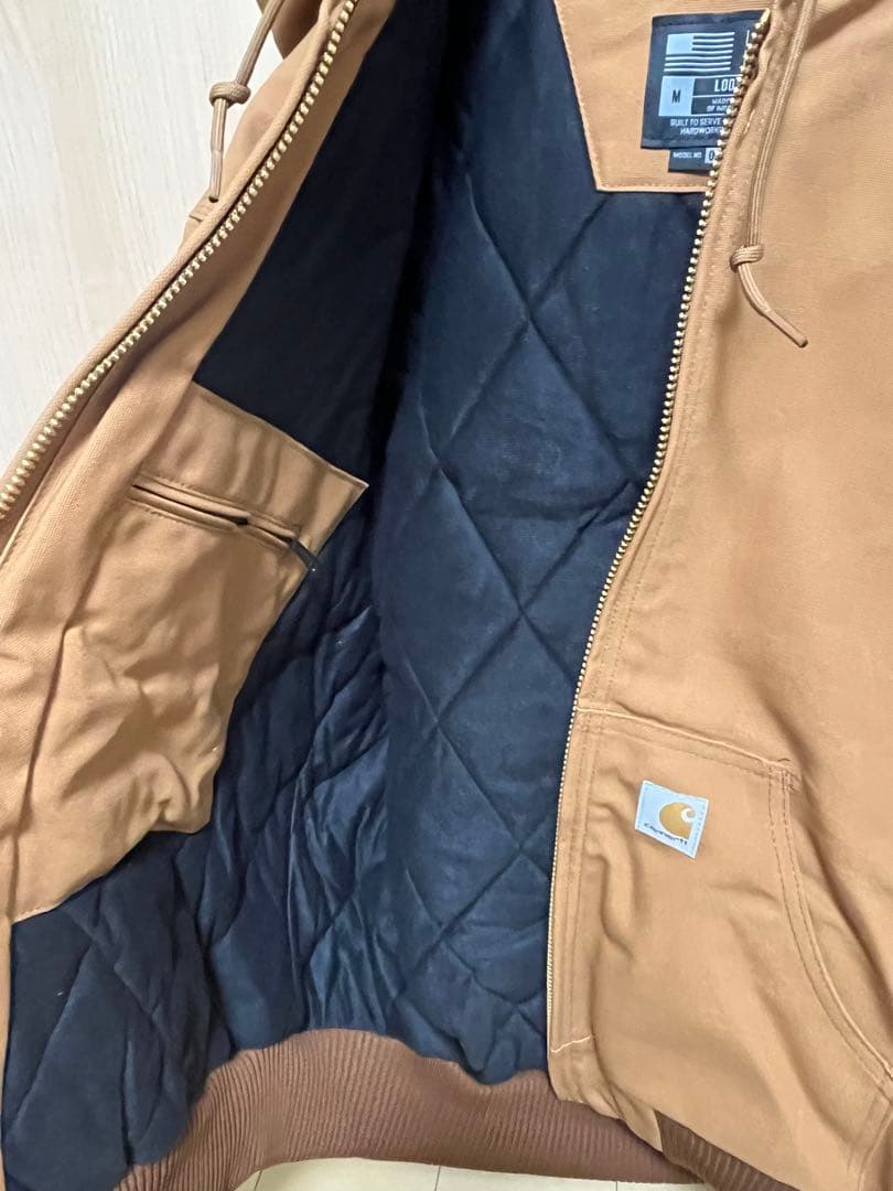 Carhartt DUCK ACTIVE JACKET Mサイズ ブラウン 新品