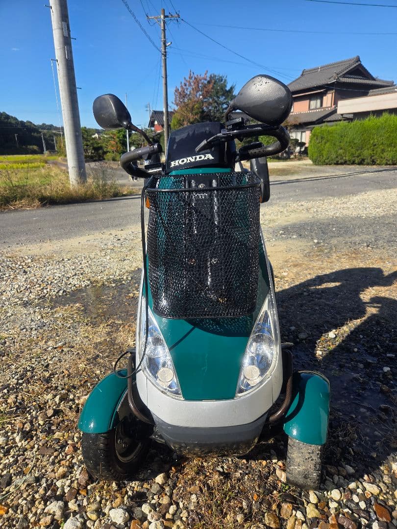 Honda 電動カート 緑と銀