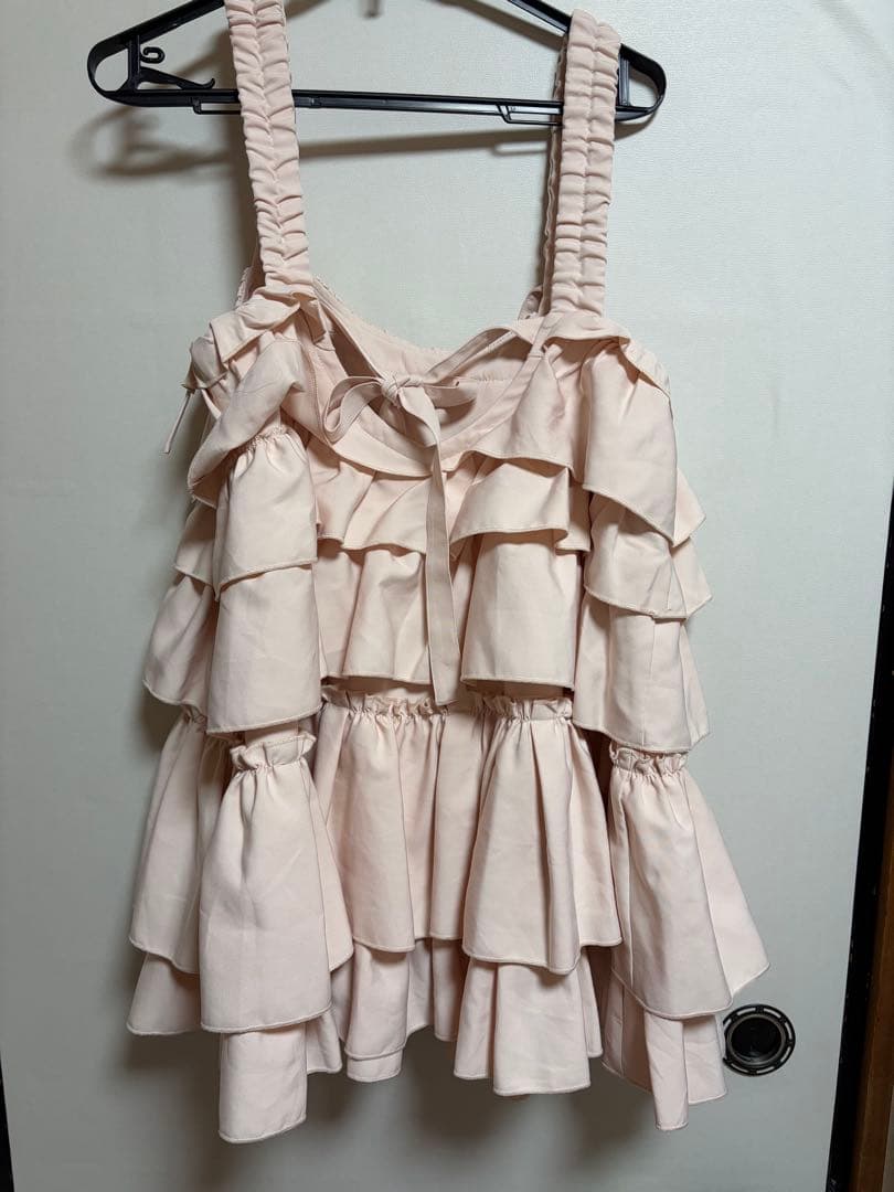 メリージェニー　ホイップクリーム　ミニワンピース