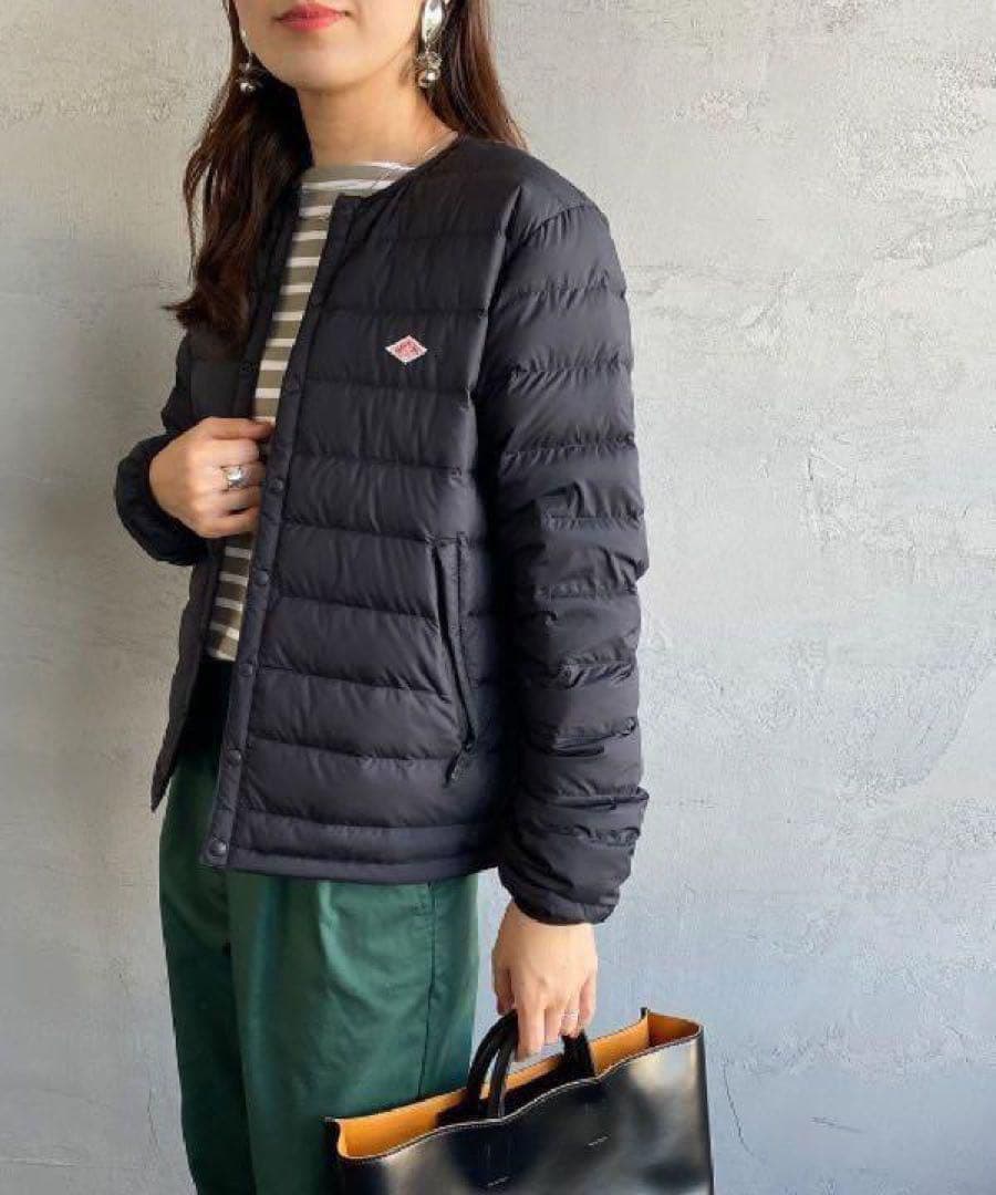 新品 Dantonダントン インナーダウン ジャケット　ブラックM