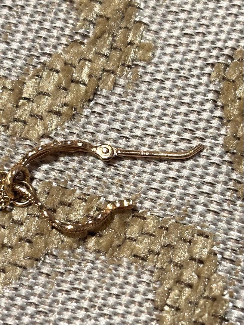 g*e様 【agate アガット】フープピアス　10K