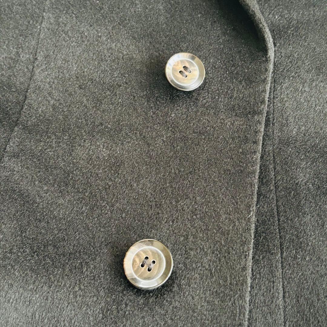 美品❤️ロロピアーナ カシミヤ混 チェスターコート　ロングコート 高級感 黒 M