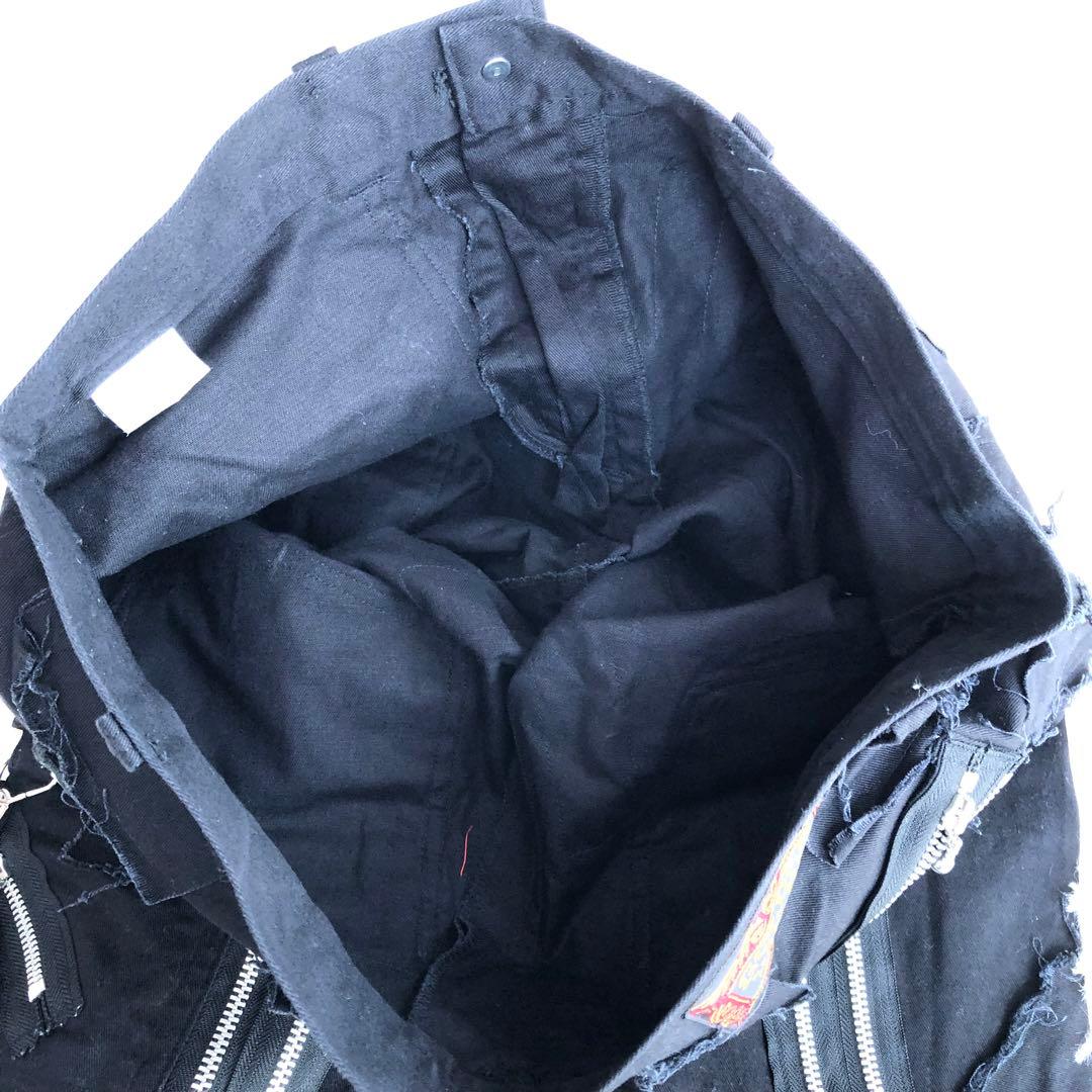 GOLDEN YEARSゴールデンイヤーズボンテージパンツブラック黒W36