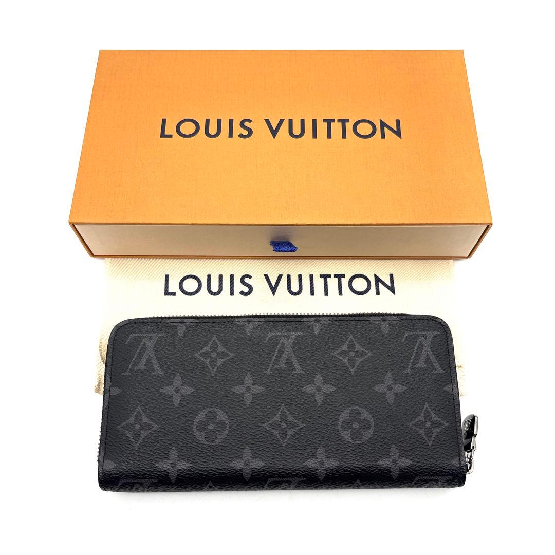 未使用保管品◆ルイヴィトン ホリゾンタル モノグラム エクリプス 長財布