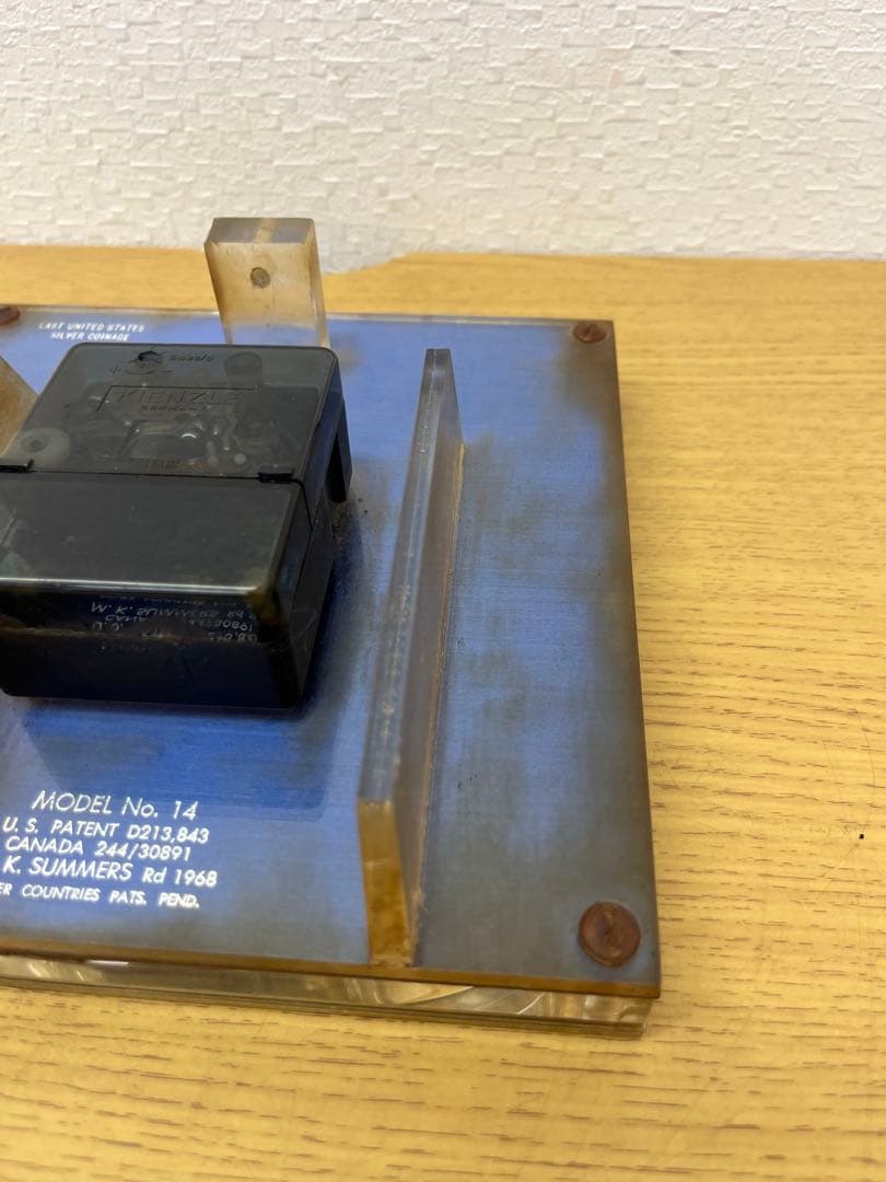 【昭和レトロ】SILVER ORBIT Marion-Kay 時計 アンティーク