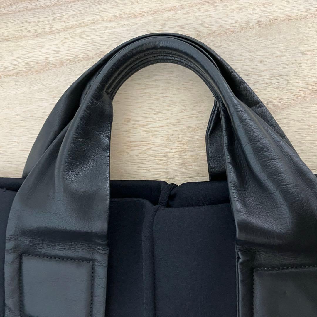 極美品✨kawa-kawa✨カワカワ✨ナイロントート✨黒✨A4✨日本製