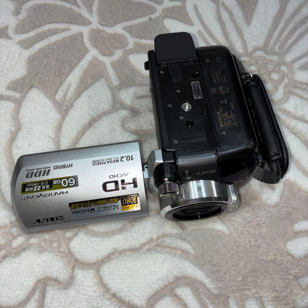 美品ソニー ハンディーカムHDR-SR11 シルバービデオ カメラ 動作確認済