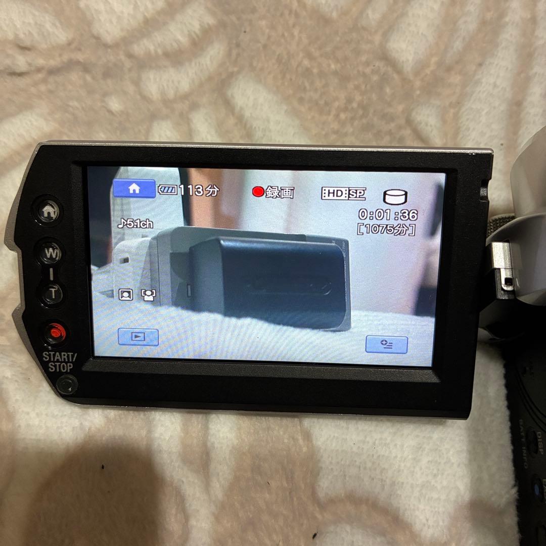 美品ソニー ハンディーカムHDR-SR11 シルバービデオ カメラ 動作確認済