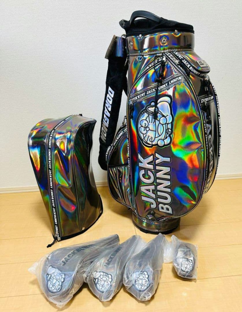 JACK BUNNY 2023ゴルフバッグ ドラえもんデザイン 新品　完売品