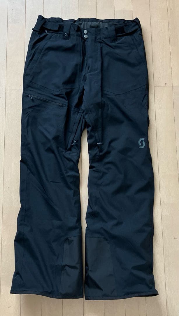 Scott ブラック スキーウェア パンツ男性用L サイズ