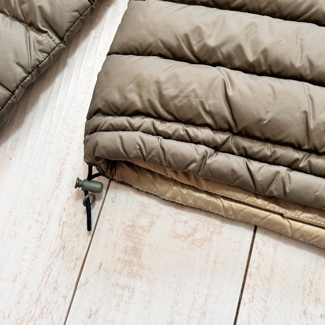 DANTON ダントン クルーネック インナー ダウンジャケット オリーブ 36