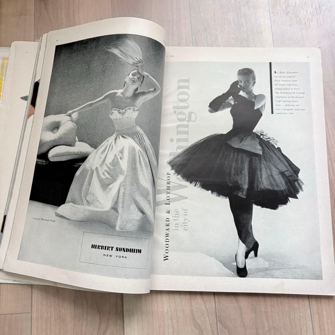 【洋書・希少】ヴィンテージ VOGUE ファッション特集 646.05 V869