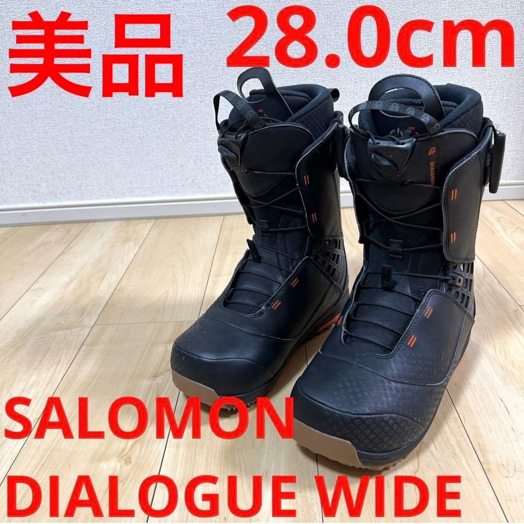 【美品_即日発送】SALOMON DIALOGUE WIDE JP 28.0cm