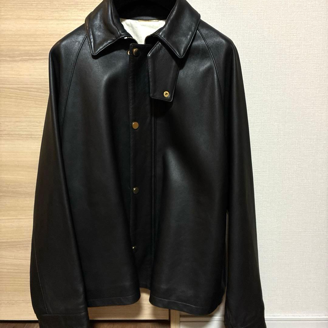 CINQUANTA　レザーブルゾン