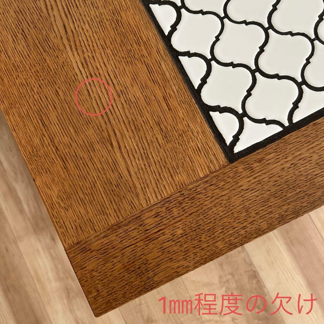 SWICTH リビングテーブル ローテーブル タイル 無垢材 北欧 コラベル