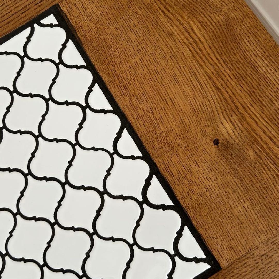 SWICTH リビングテーブル ローテーブル タイル 無垢材 北欧 コラベル