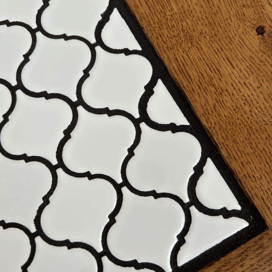 SWICTH リビングテーブル ローテーブル タイル 無垢材 北欧 コラベル