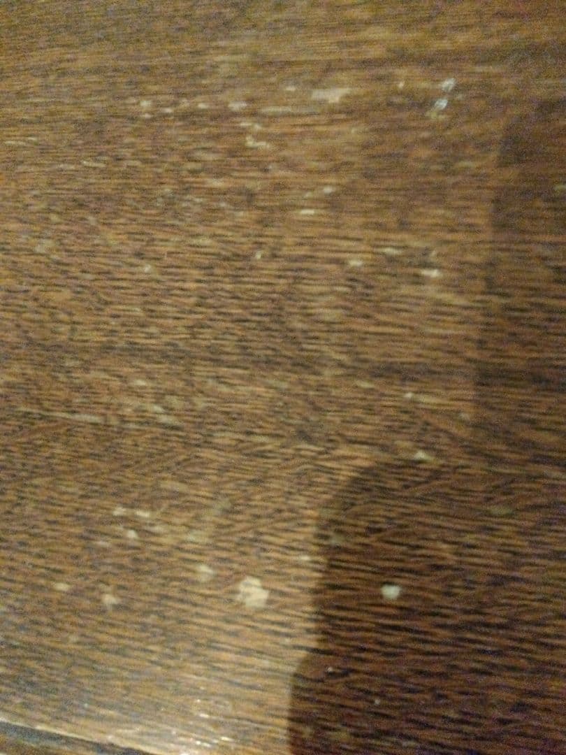 中古　海外輸入家具　ルーマニア製 デスク 机 ドレッサー 猫足 アンティーク調