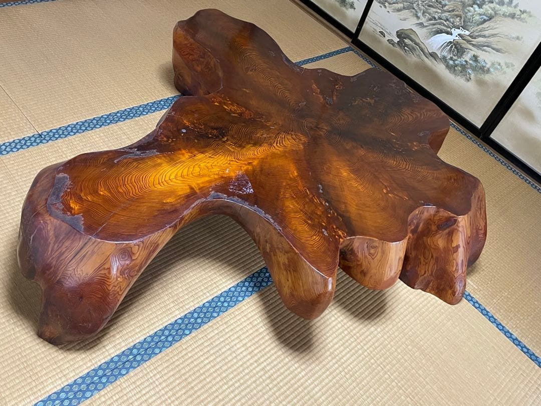 座卓【日光杉】天然木・一枚板