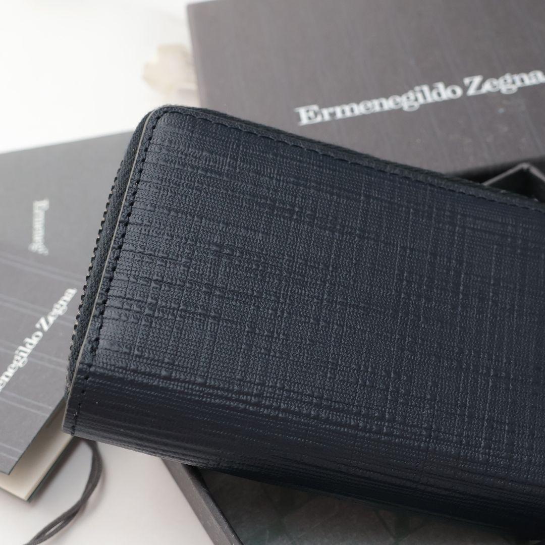 未使用 ゼニア Ermenegildo Zegna ケース カードケース