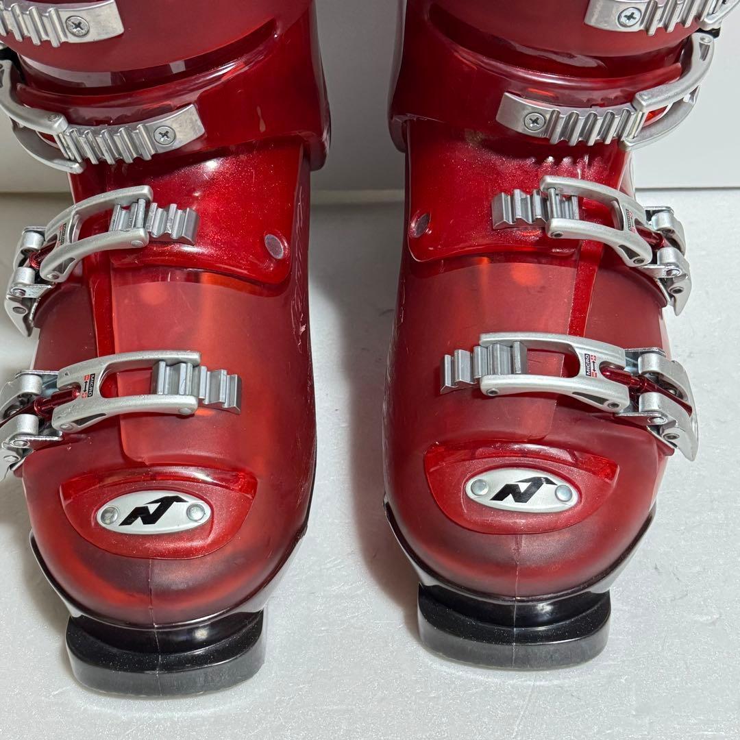 スキーブーツ 27CM27.5cm Nordicaレッド赤色初心者315mm