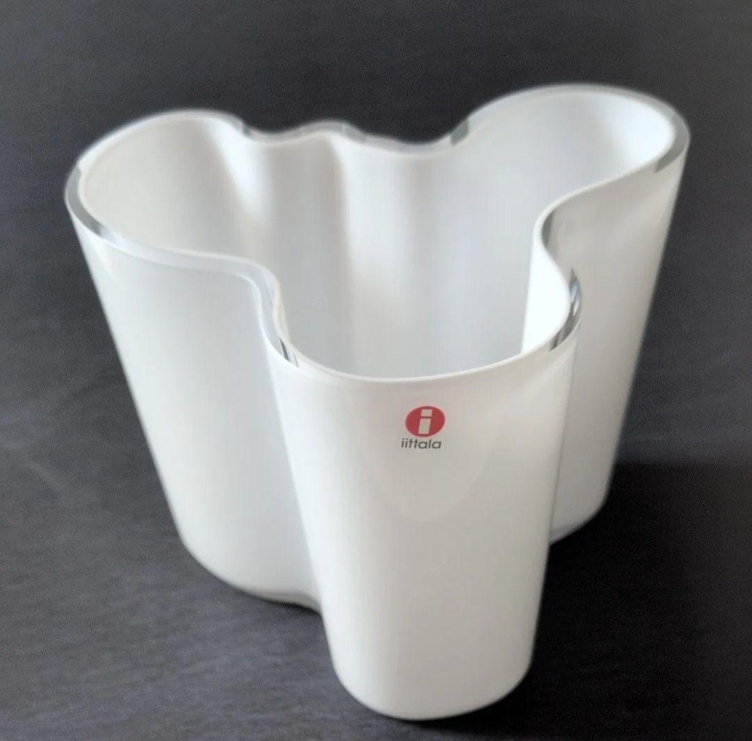イッタラ  アアルト フラワーベース　120mm　ホワイト