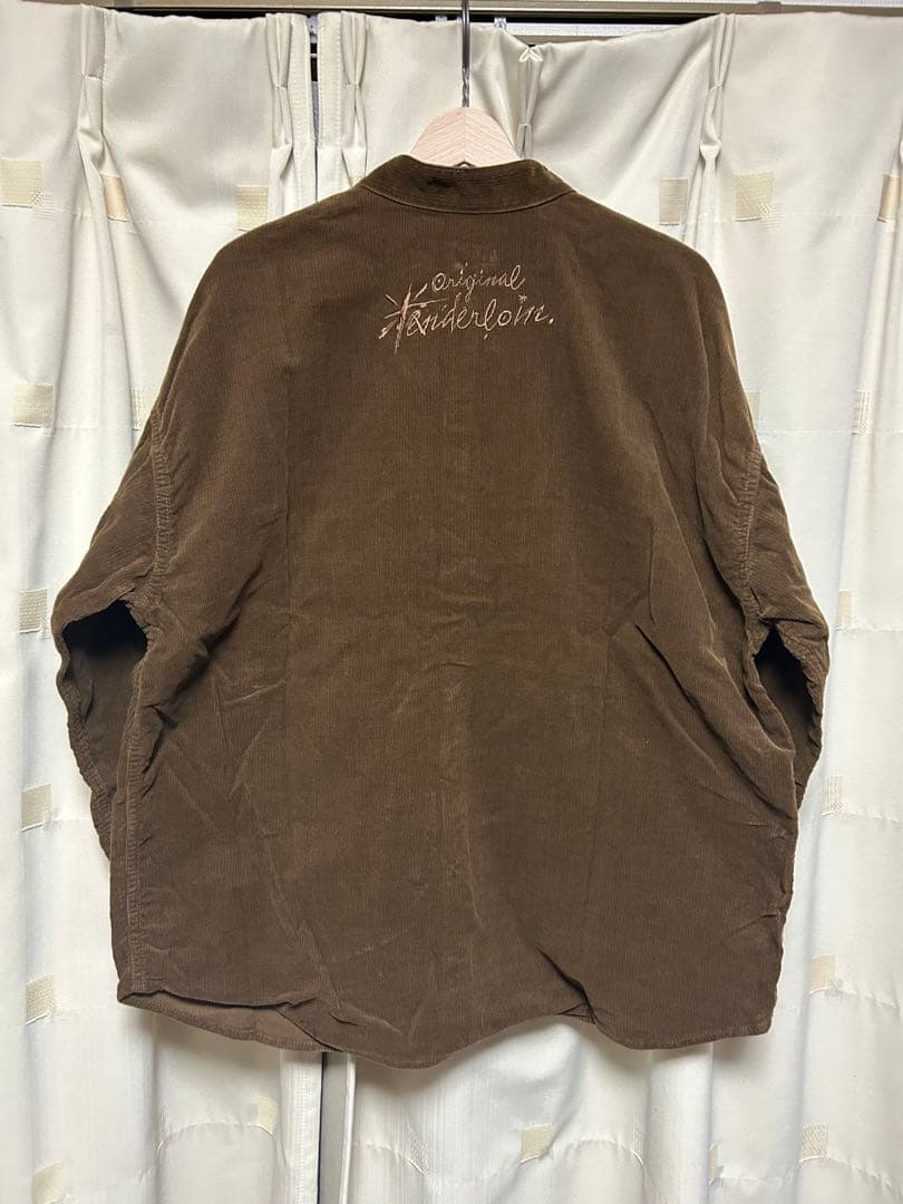 渋谷店限定！テンダーロインCORDUROY SHT SNAP BUTTON 茶