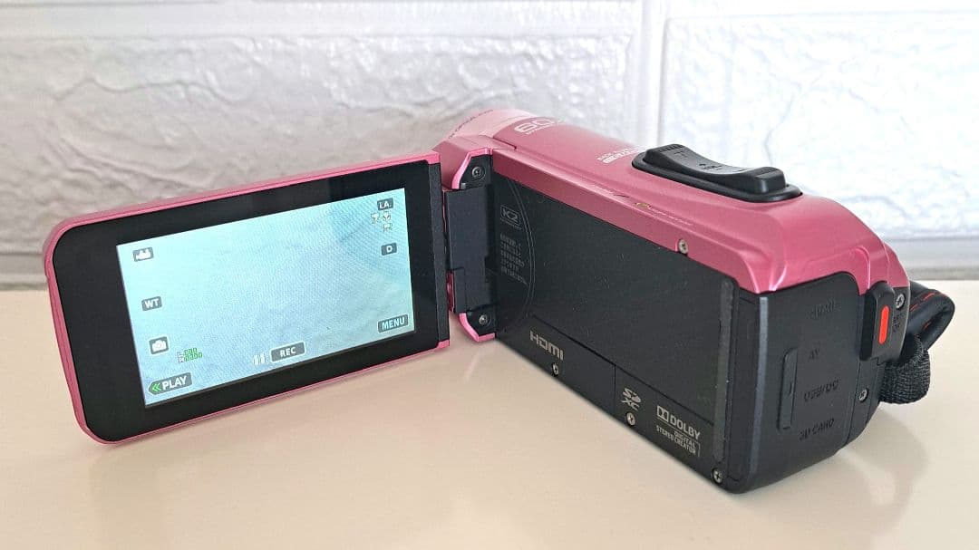 Victor JVC GZ-F100-P 2016年製 ビデオカメラ 付属品